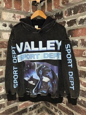 Vale Forever Valley Sport Dept WatchDog Streetwear Stone Wash Pullover Hoodie